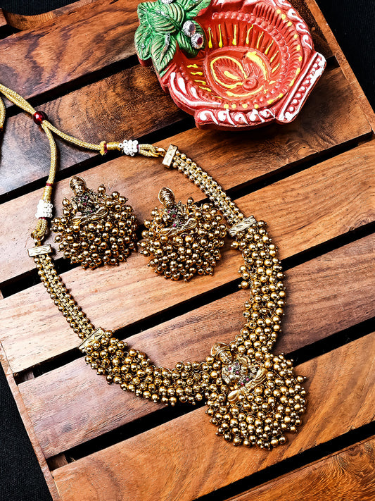 Gold Plated Gold Hydra Necklace Set